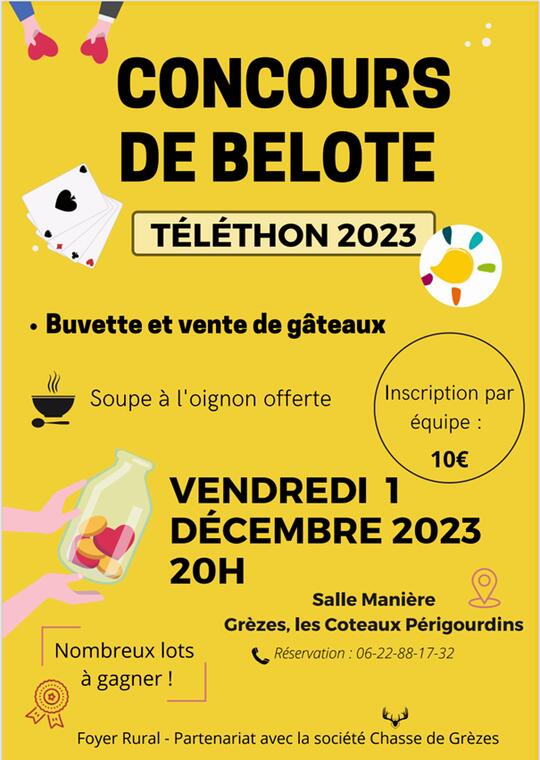 Concours belote