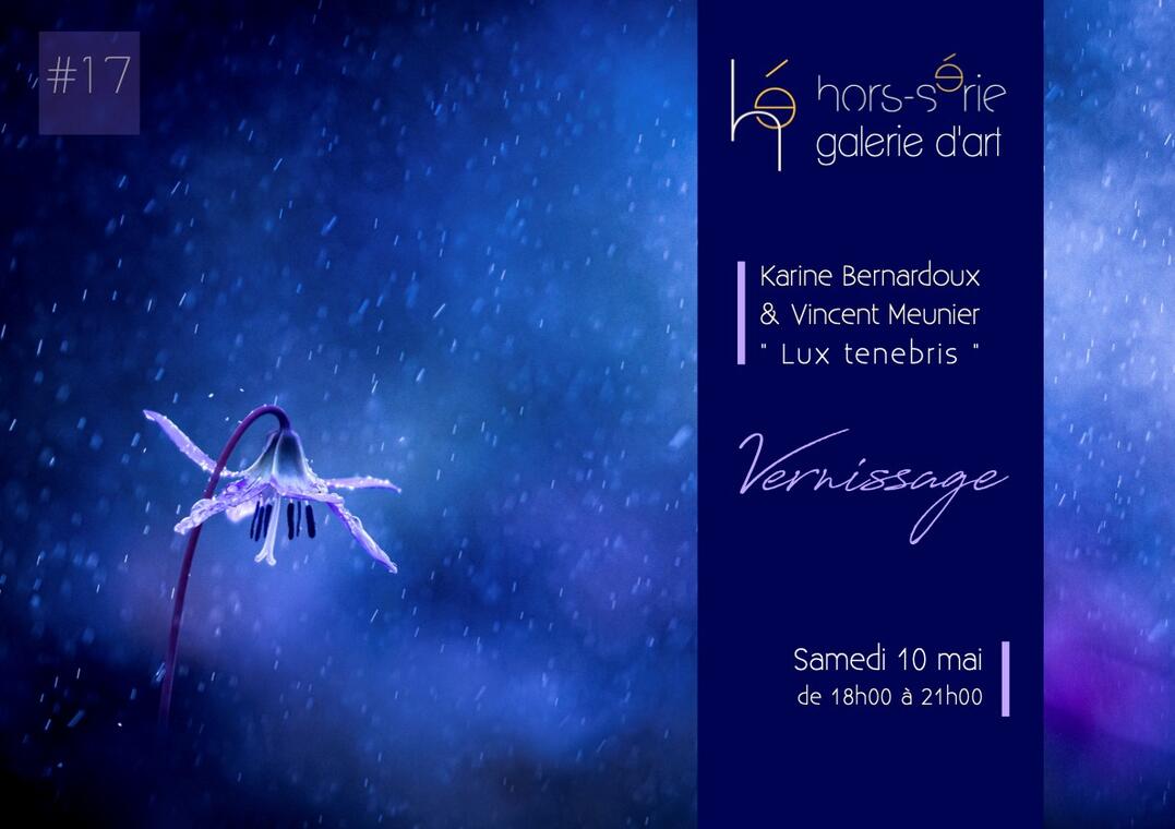 Hors série vernissage Lux tenebris 10 Mai 2025