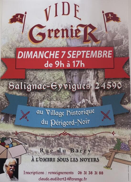 Vide grenier du village historique du PN 7 Septembre