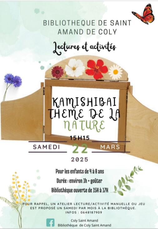 22032025_lectures et activités_St Amand de Coly