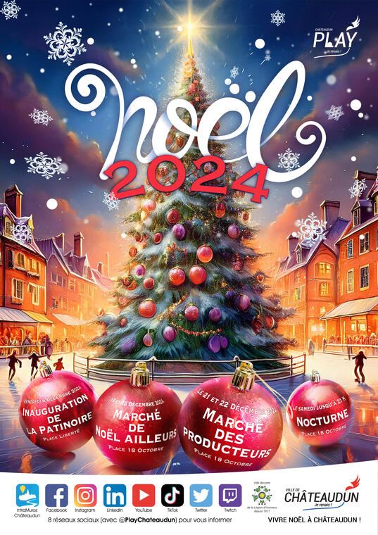 AFFICHE ANIMATIONS NOËL 2024