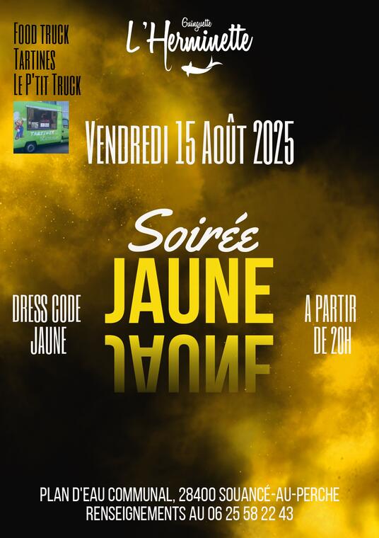 Soirée Jaune 15.08.2025