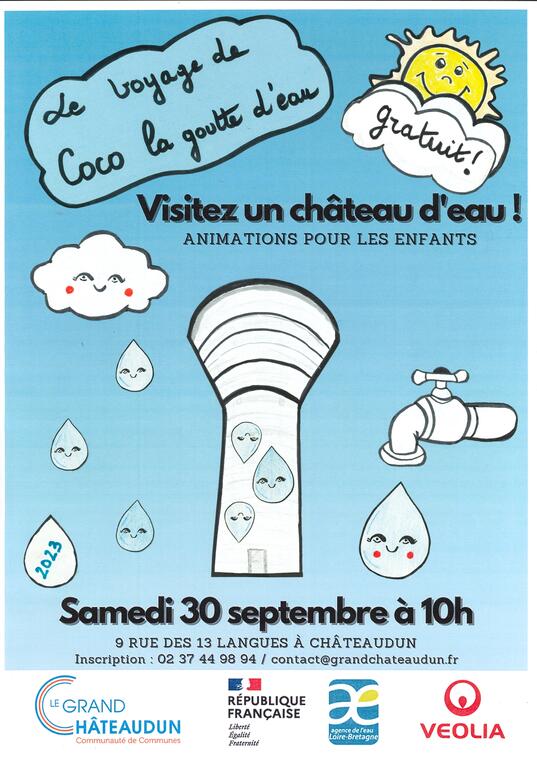 Affiche coco la goutte d'eau grand chateaudun_30.09