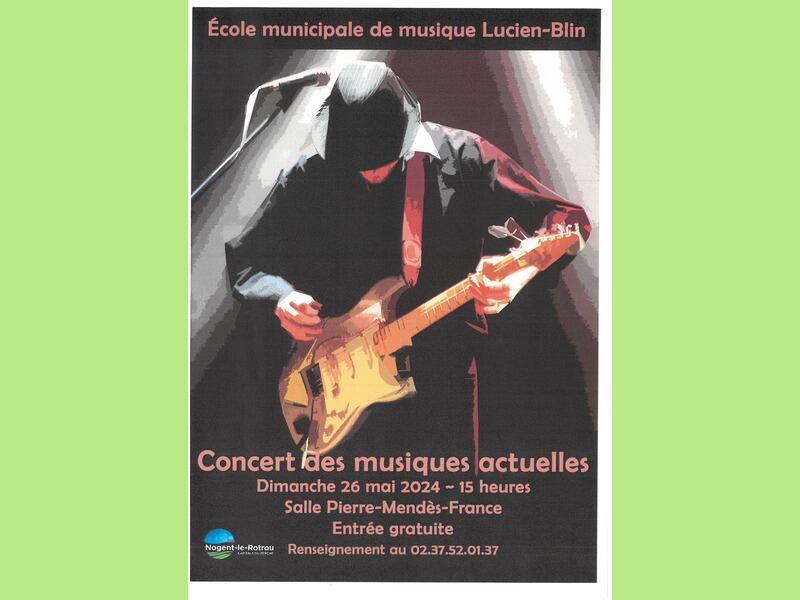 Concert des musiques actuelles