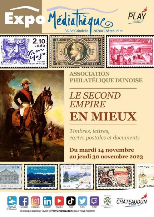 Exposition Le second empire en mieux médiathèque