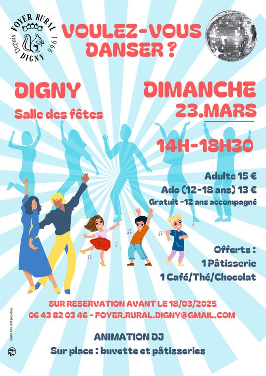 Voulez-vous danser Digny 23 mars