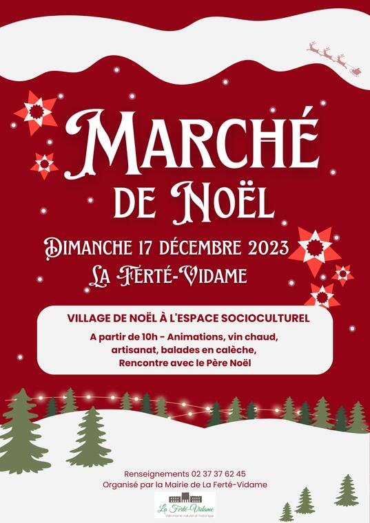 marché de noel la ferté vidame 17 décembre