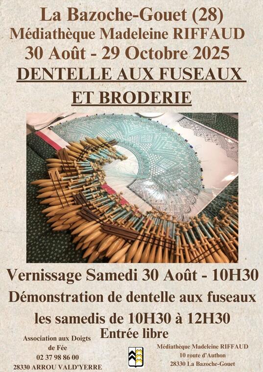 expo dentelle la bazoche