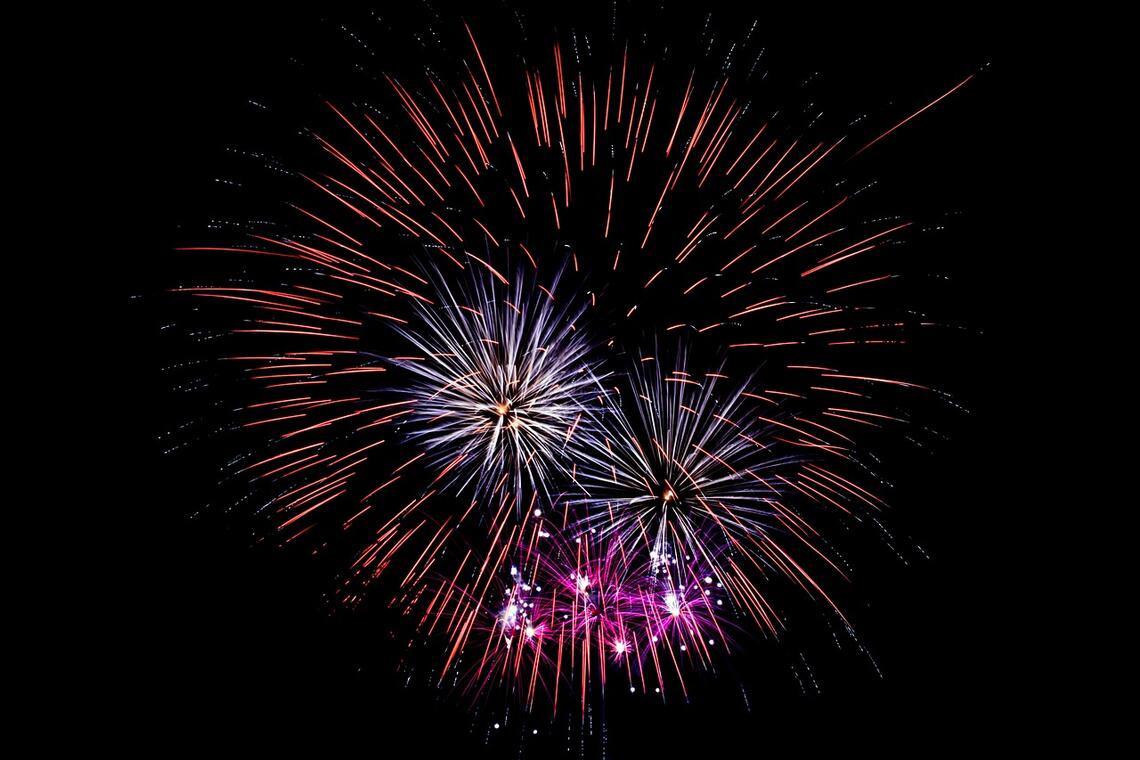 feu d'artifice