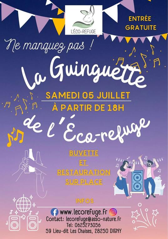 guinguette eco refuge 5 juillet