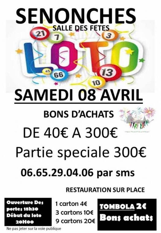 senonches-08 04 2023 LOTO COMITE