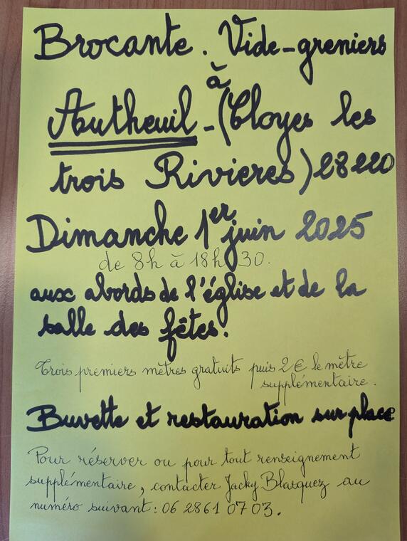 06 - Vide grenier Autheuil