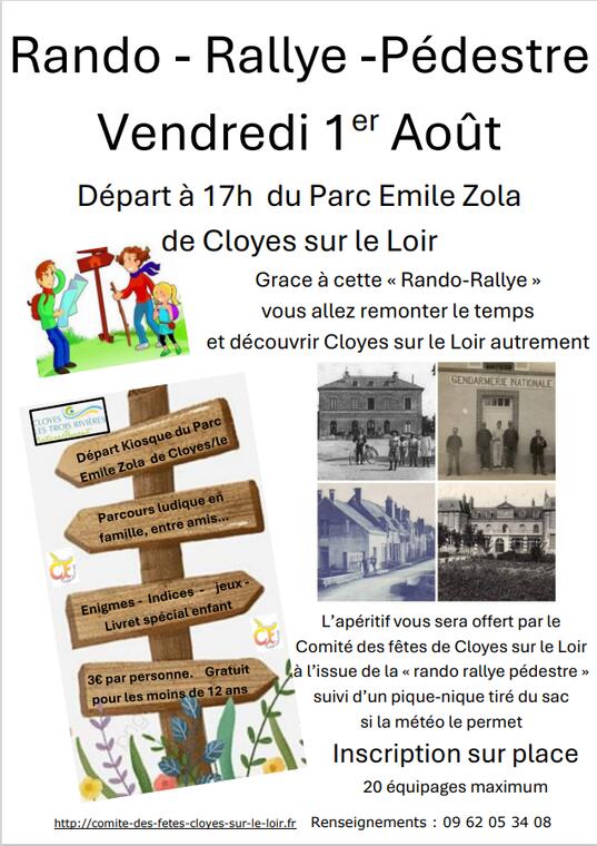 08-01 Rallye rando cloyes