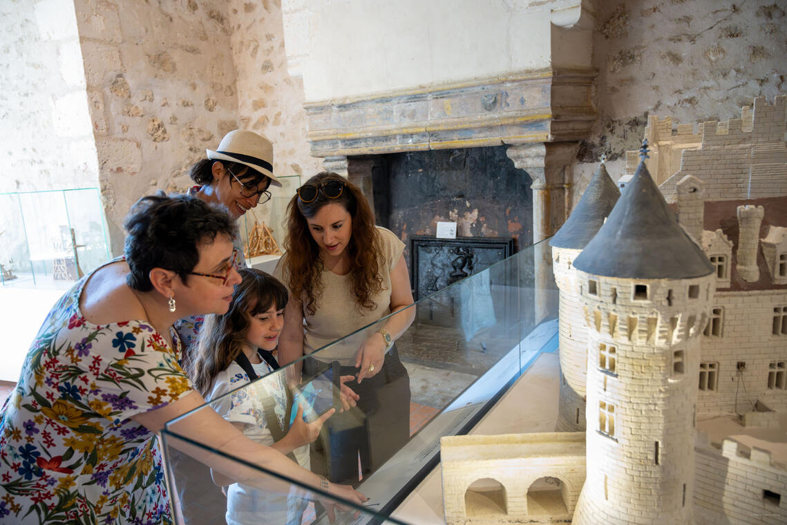 reportage château de nogent intérieur