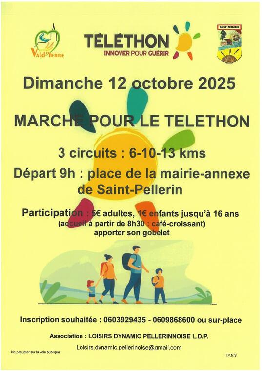 10-12 marche telethon st pellerin