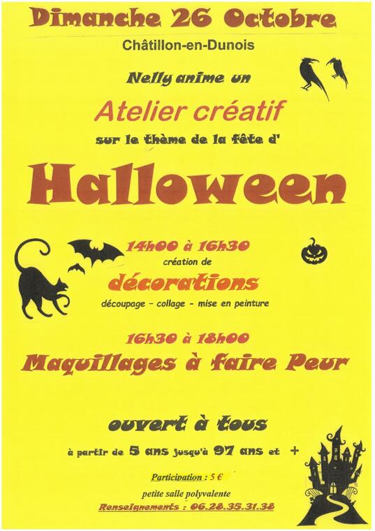 10-26 atelier halloween
