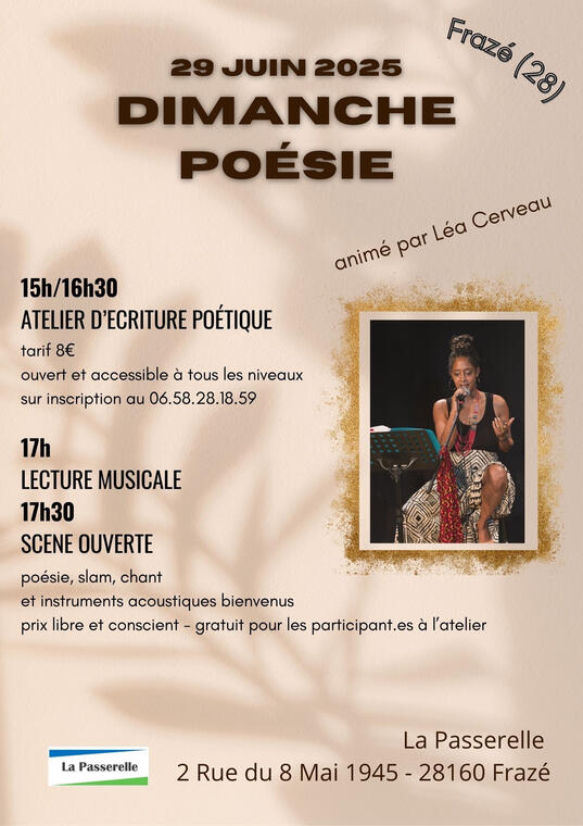 29.06.25 Frazé - Atelier dimanche poésie à la Passerelle