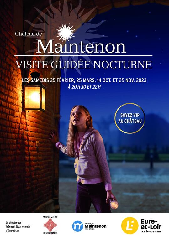 Visite guidée nocturne Château de Maintenon