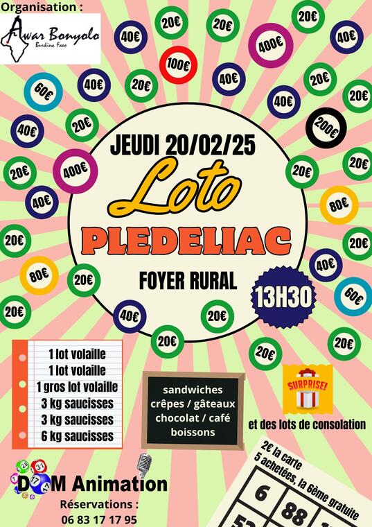 Affiche Loto février 2025 - 1