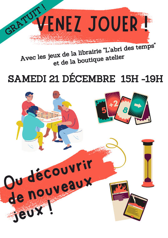 Affiche jeux 21.12.24