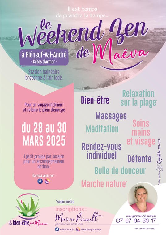 Le week-end zen de Maëva