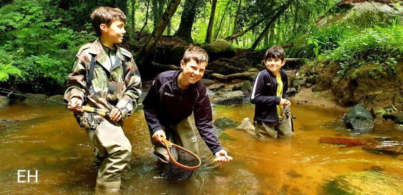Initiation à la pêche sur le Léguer