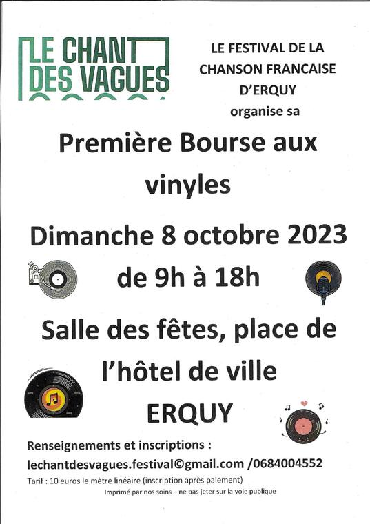Bourse aux vinyles
