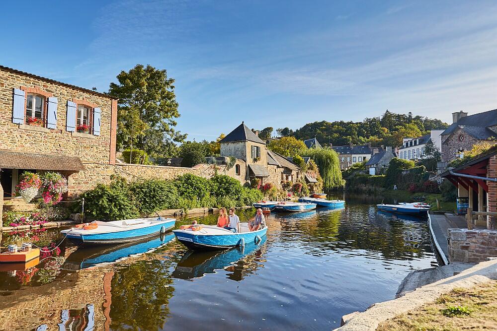 Promenades en barques, découverte des lavoirs de Pontrieux