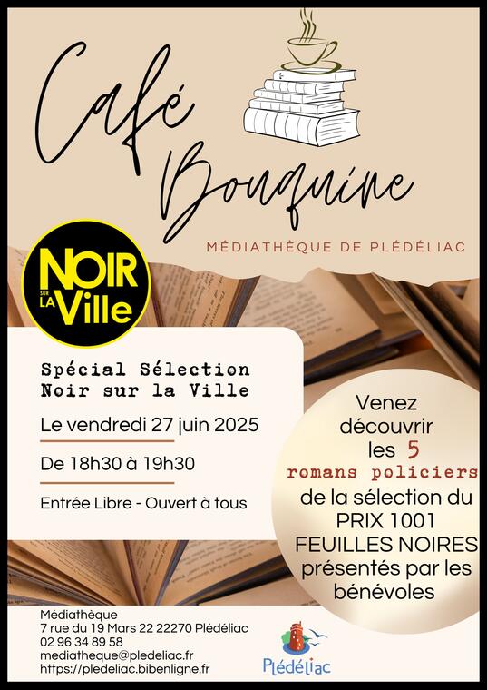 Café - Café  Bouquine 27 Juin 2025