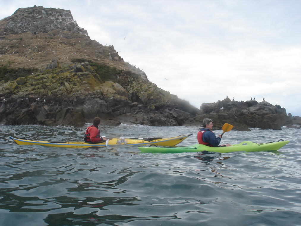 Navigation autour de l'îlot du Verdelet
