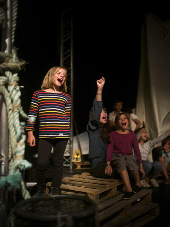 Spectacle des enfants - Penmarch - Pays Bigouden - Bigoudenjoy