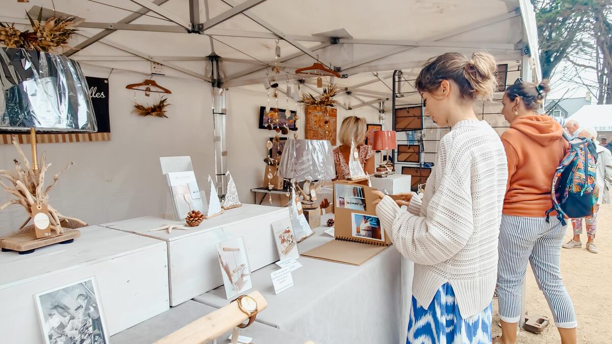 Marché créateurs - Combrit - Pays Bigouden - Bigoudenjoy