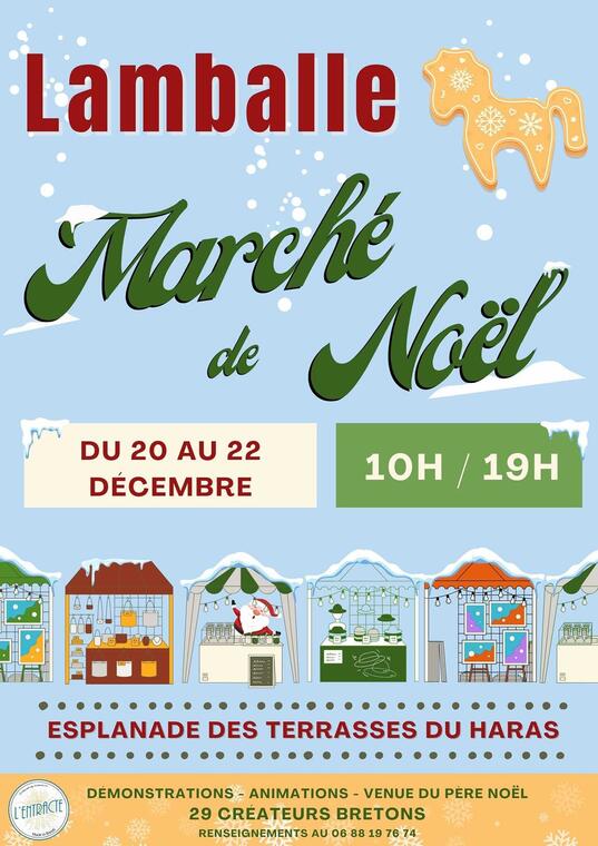 marché de noel lamballe