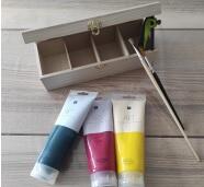 Atelier peinture acrylique - Boîte à thés