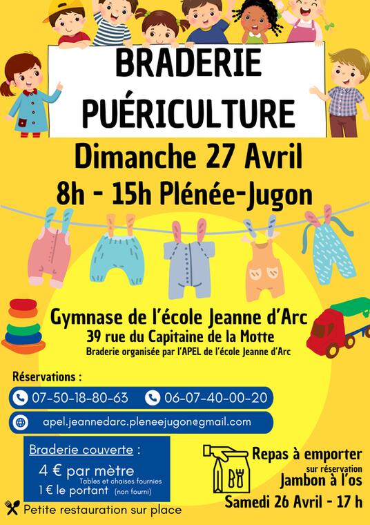 braderie puériculture