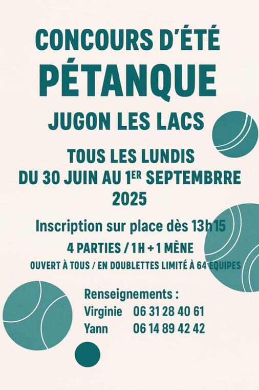 club de pétanque