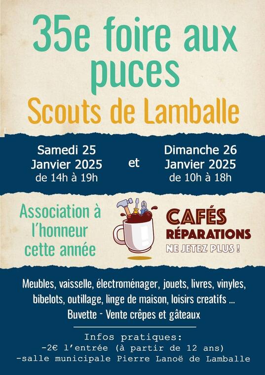 Foire aux Puces des Scouts de Lamballe