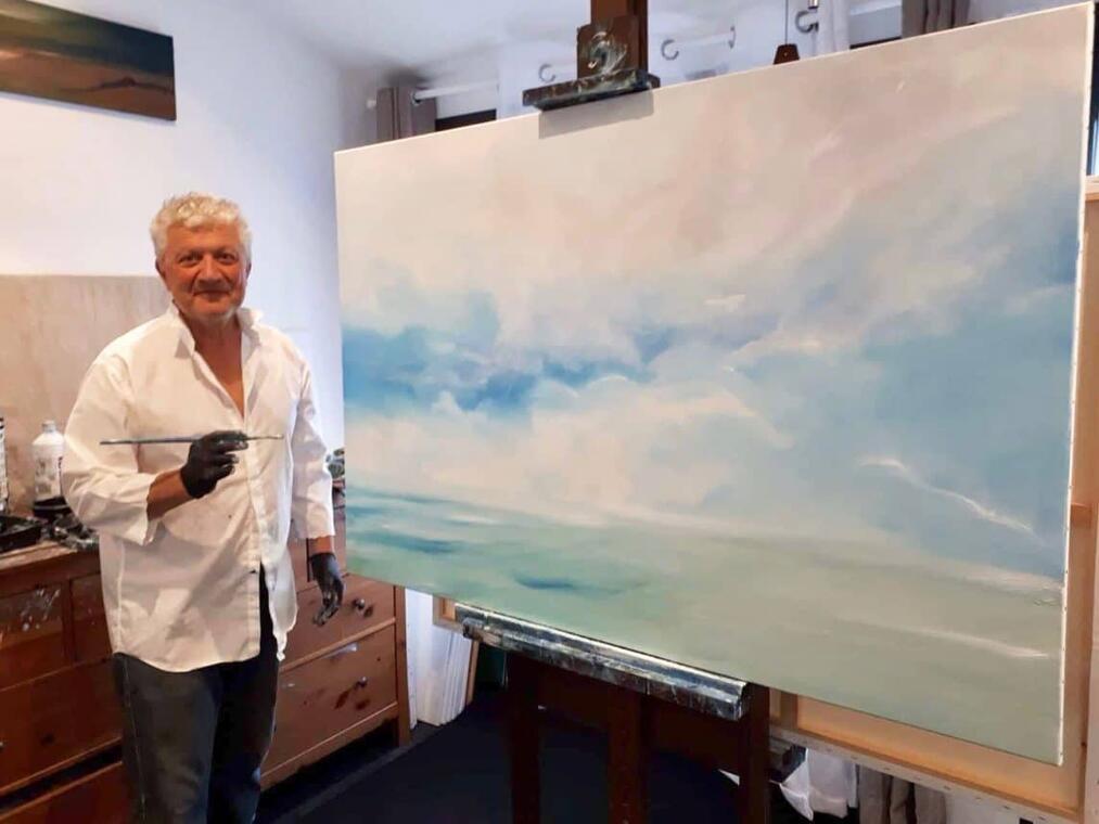 Expo peinture Gérard Obadia- Île-Tudy - Pays Bigouden - igoudenjoy