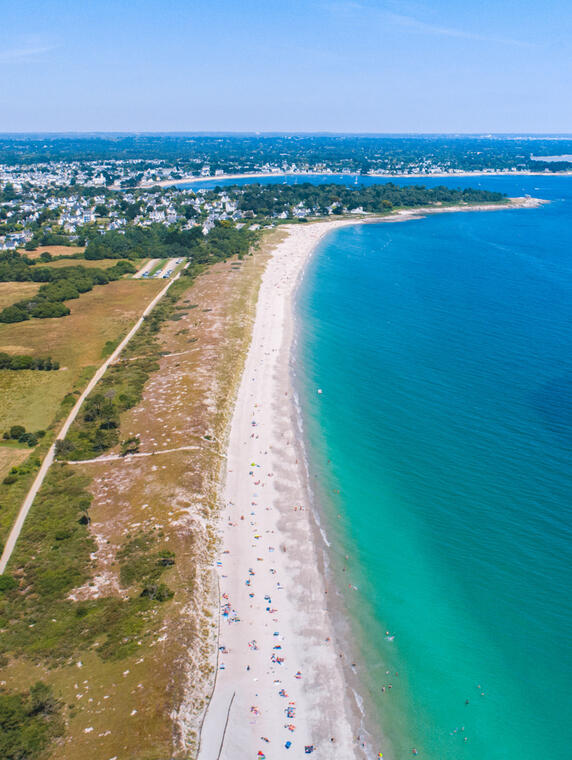 Plage Kermor - Combrit -paysbigouden sud