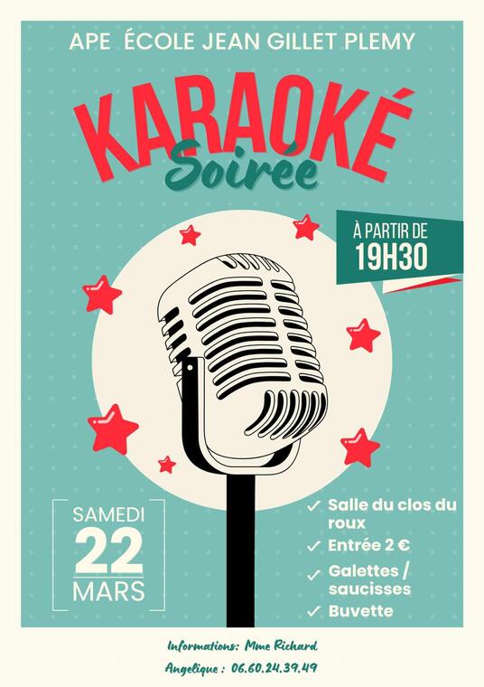 soirée karaoké
