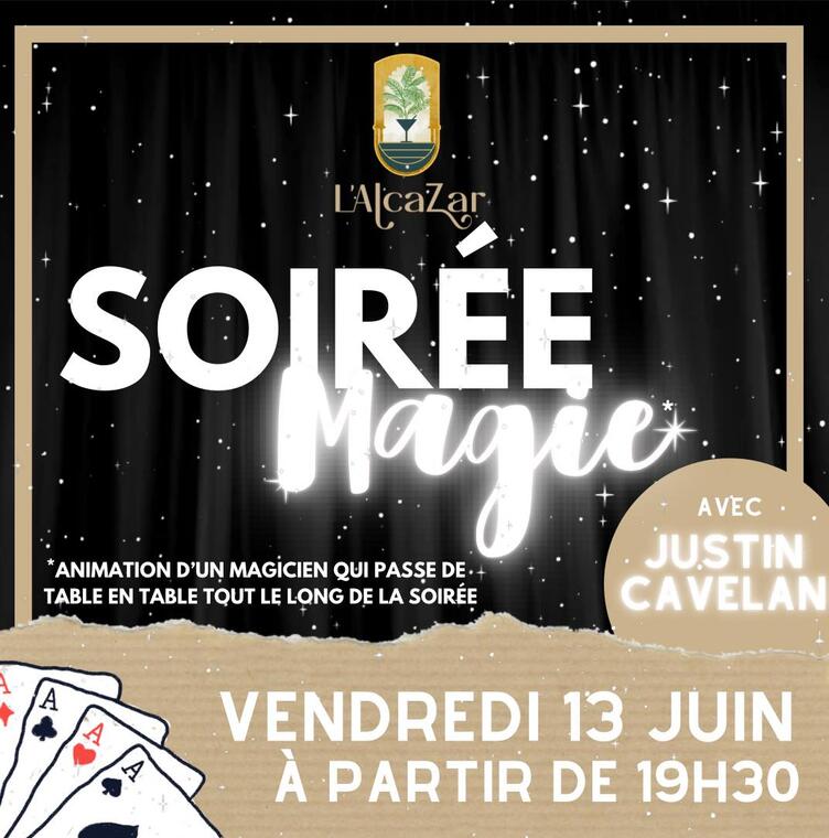 soiree magie alcazar