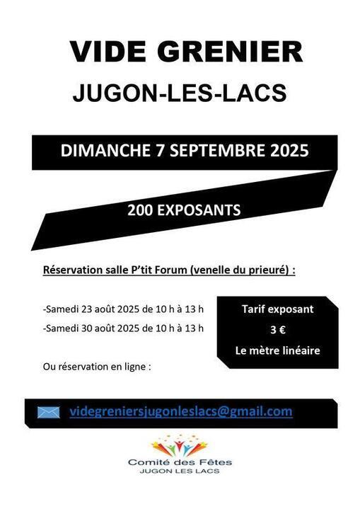 vide greniers jugon