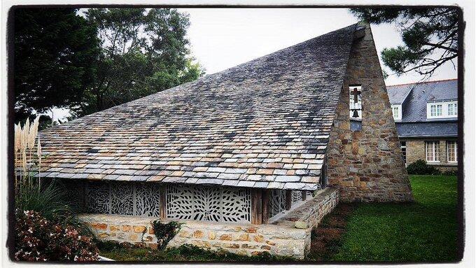 Chapelle privée - La porte ouverte - Loctudy Pays Bigouden Sud