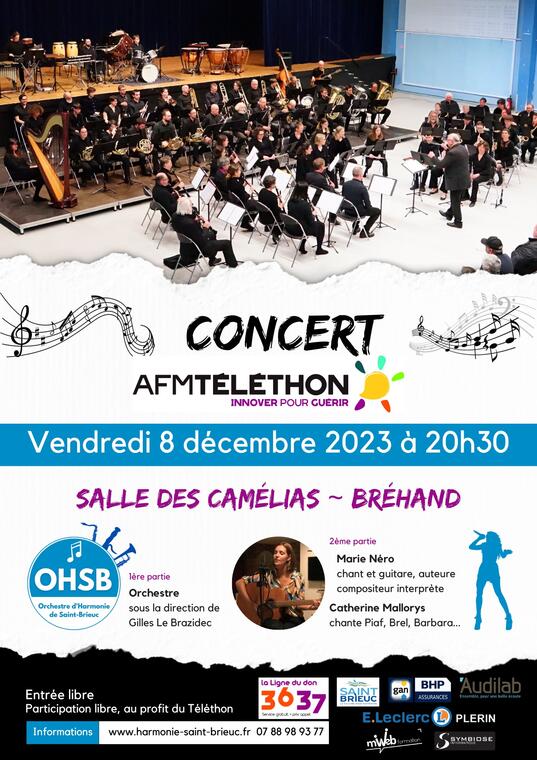2023 OHSB Affiche Téléthon - 2