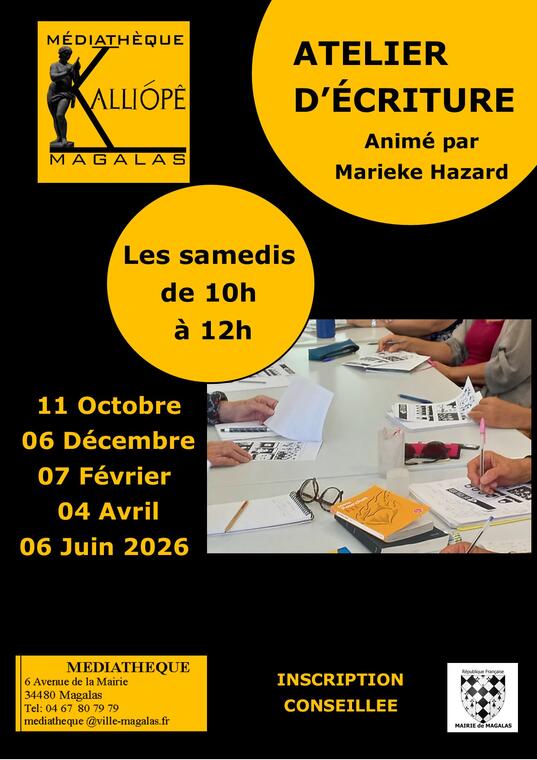ATELIER D'ECRITURE