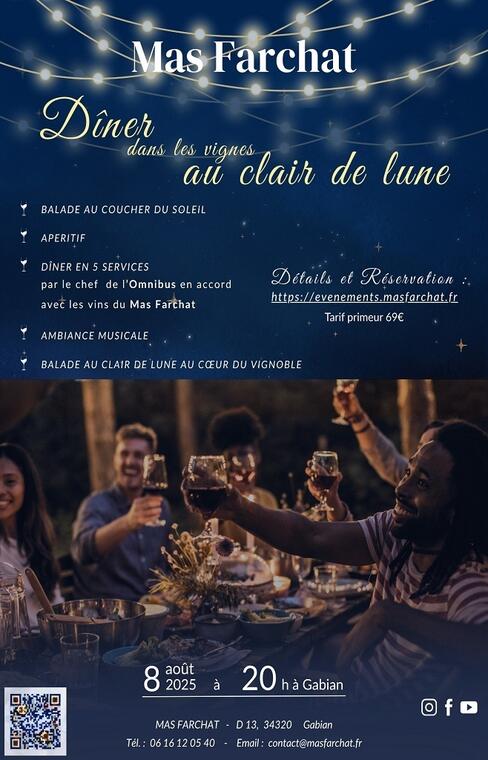 Dîner au Mas Farchat