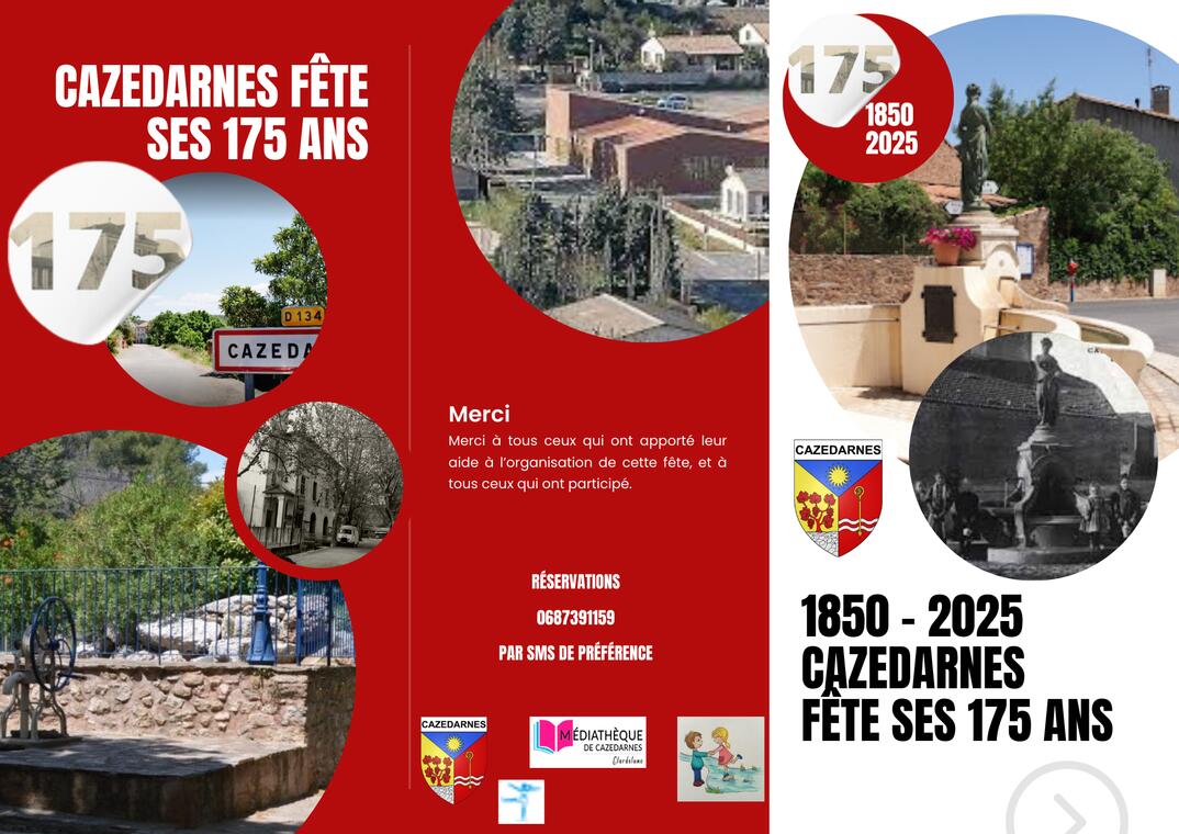 CAZEDARNES 175 ans - 1