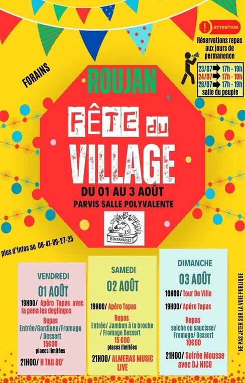 Fête locale Roujan