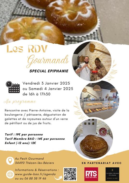 LES RDV GOURMANDS PECH GOURMAND 040125 - OT AVANT MONTS 2025