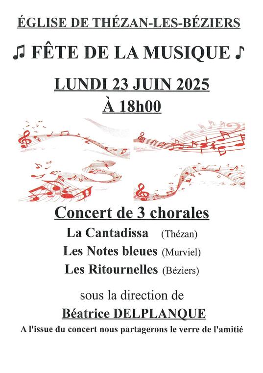 fete de la musique Thezan 23-06-2025